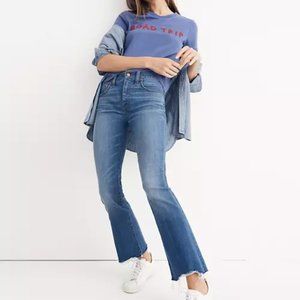 Madewell Cali Demi-Boot Jeans NEVER WORN